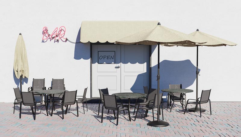 Setting of Commercial Furniture